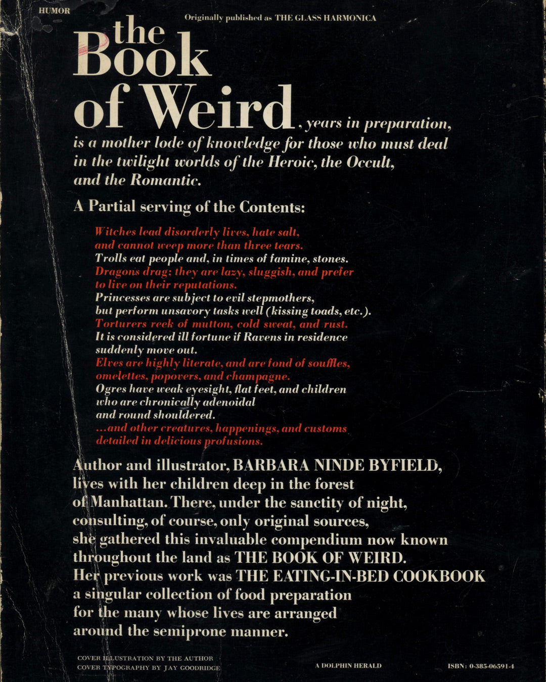 The Book of Weird by Barbara Ninde Byfield
