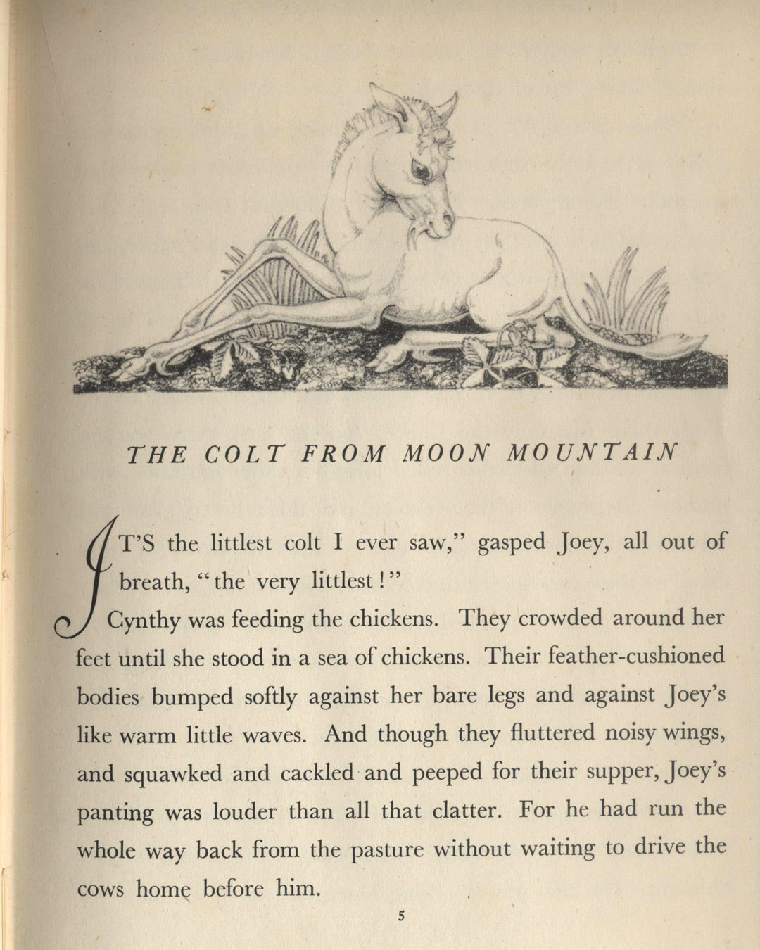The Colt From Moon Mountain by Dorothy P. Lathrop