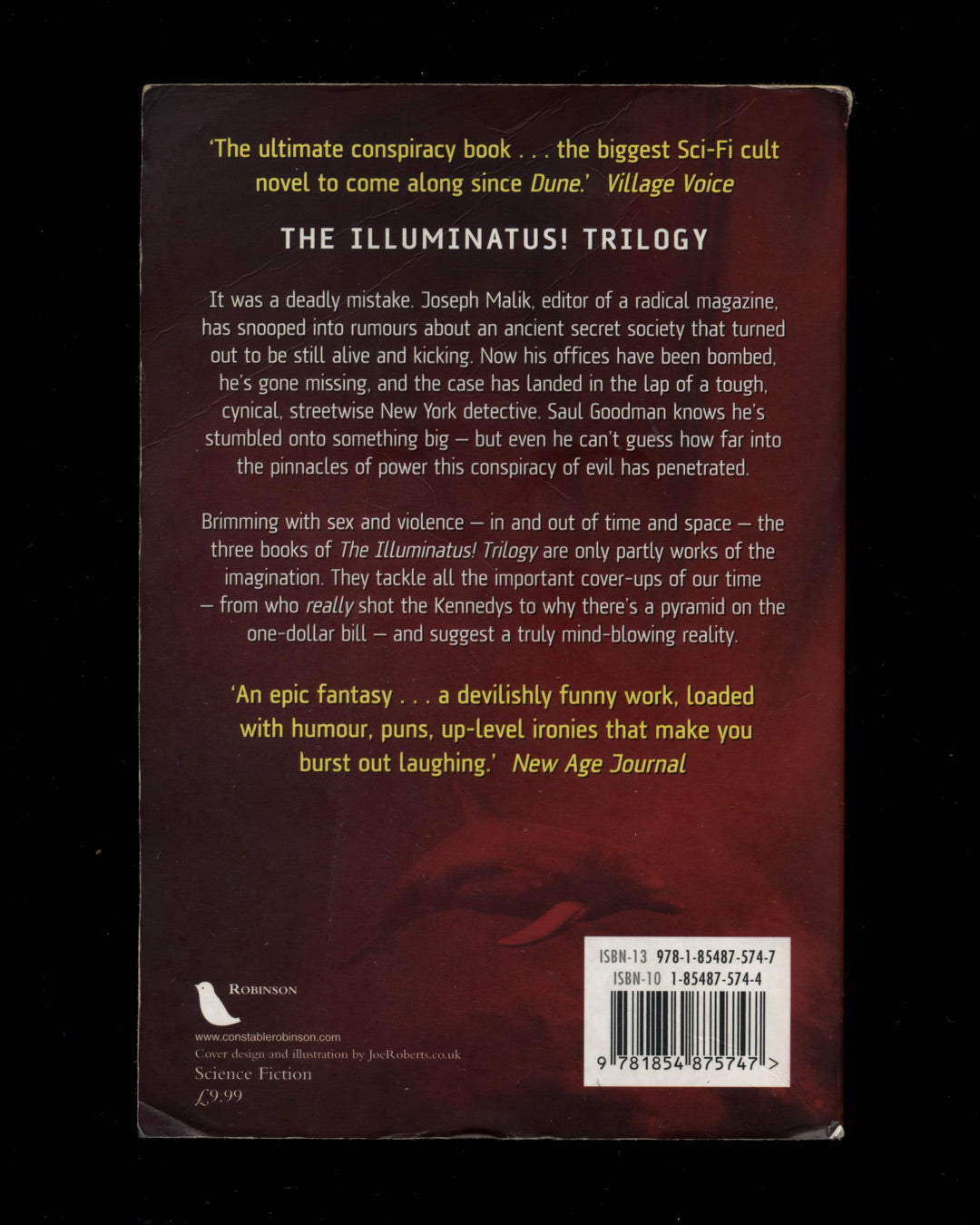 The Illuminatus! Trilogy by Robert Shea & Robert Anton Wilson