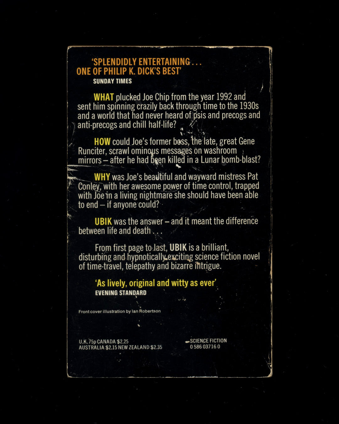 Ubik by Philip K. Dick