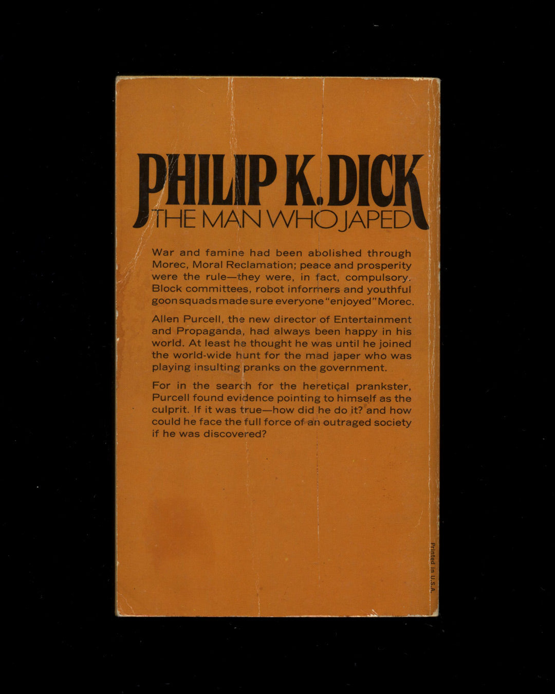 The Man Who Japed by Philip K. Dick