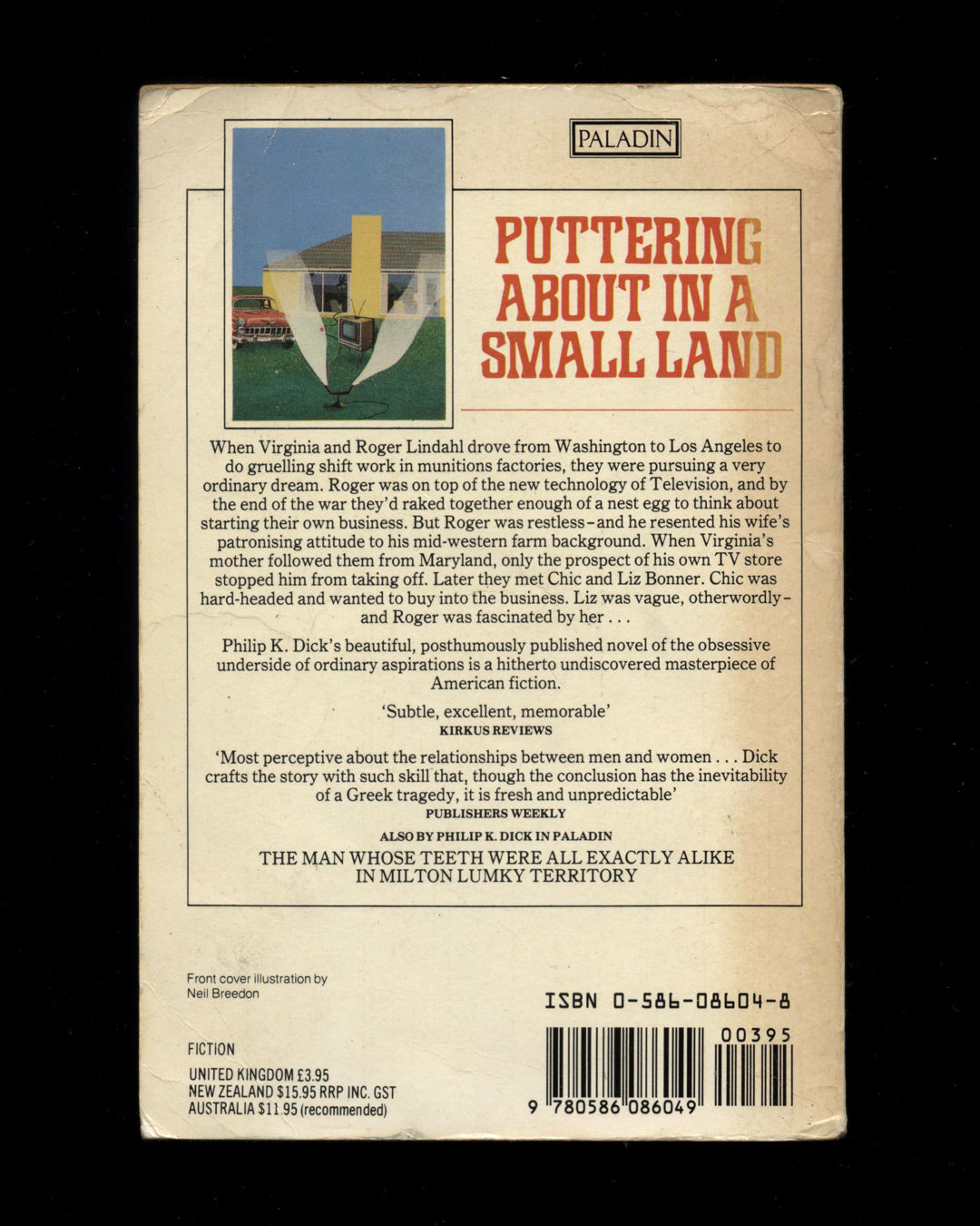 Puttering About In A Small Land by Philip K. Dick 1st UK ed.