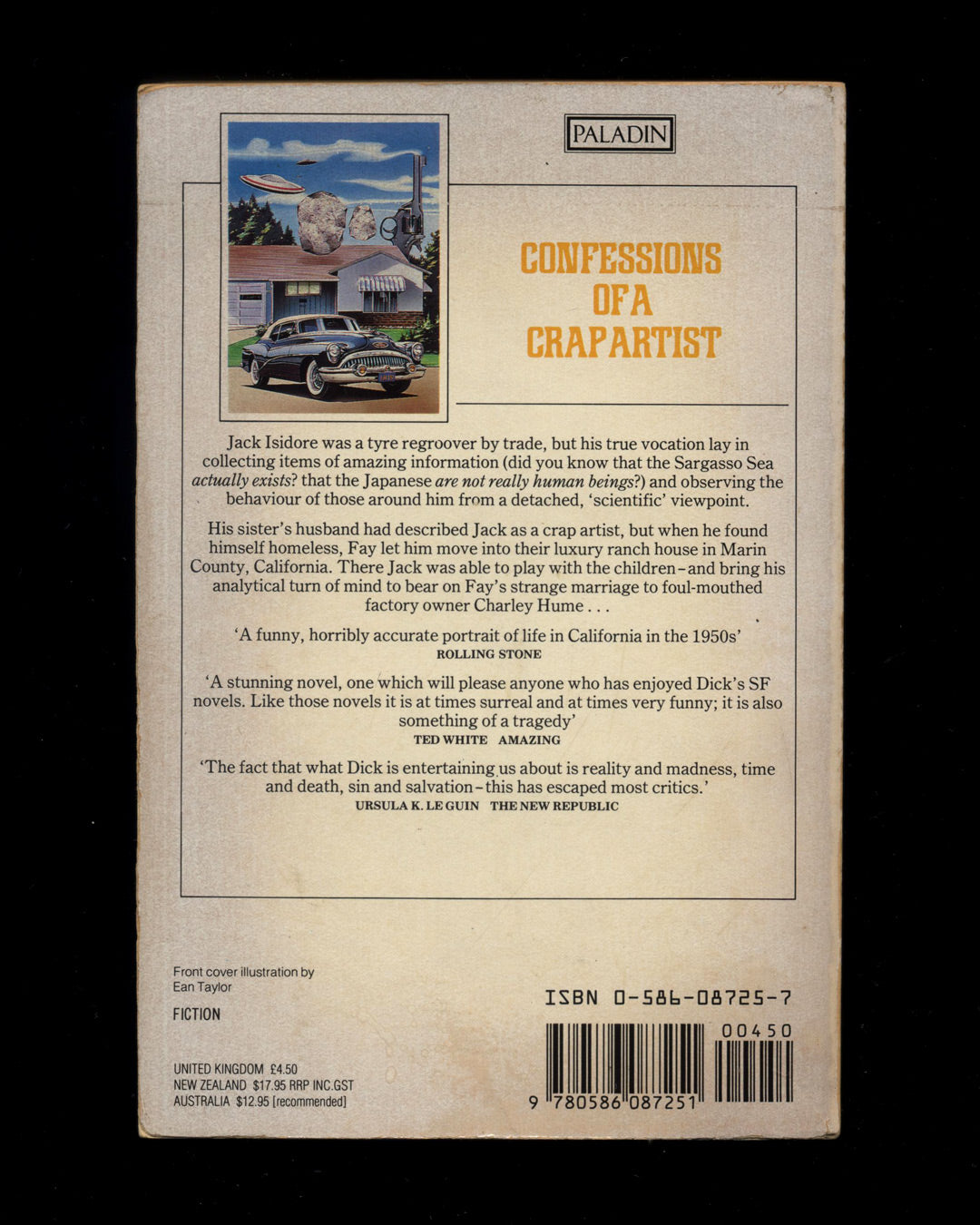 Confessions of a Crap Artist by Philip K. Dick