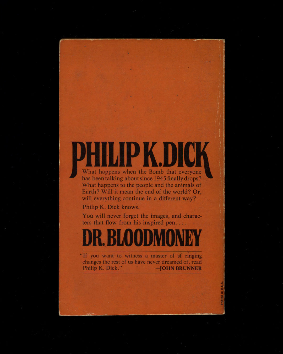 Dr. Bloodmoney Or How We Got Along After the Bomb by Philip K. Dick