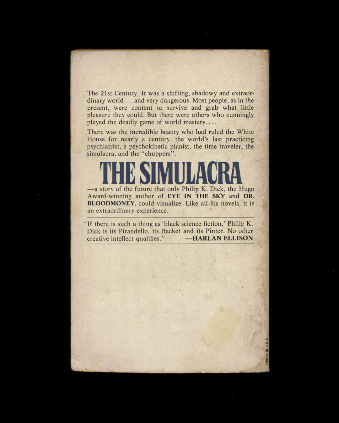 The Simulacra by Philip K. Dick