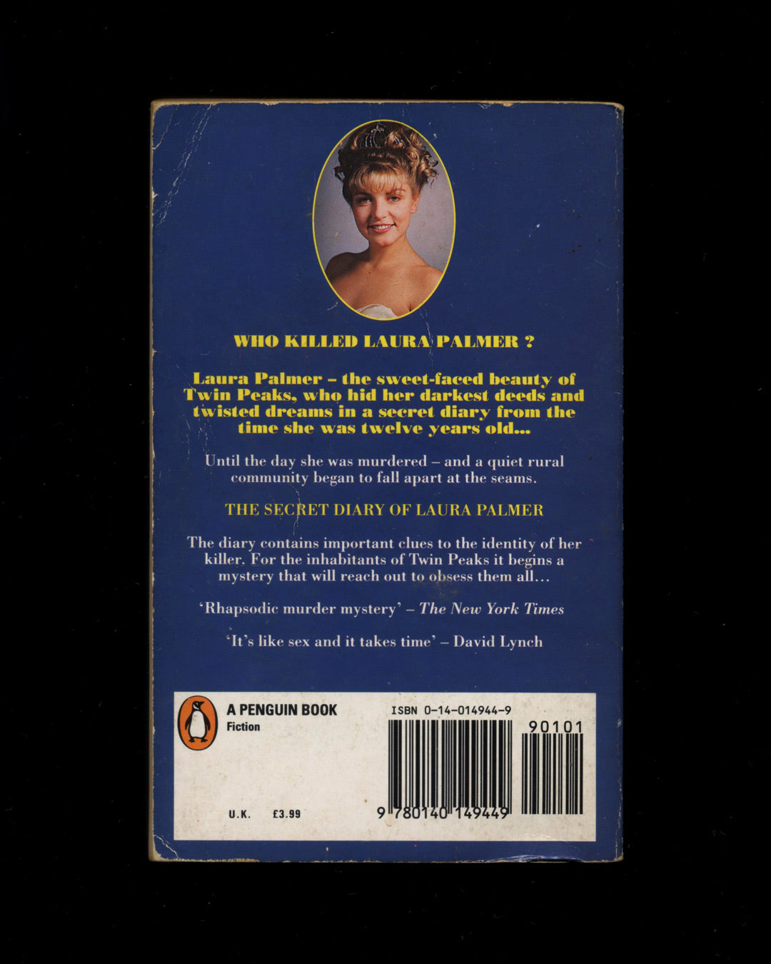 The Secret Diary of Laura Palmer, As seen by Jennifer Lynch