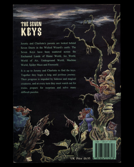 The Seven Keys by John Hart, Signed 1st ed.