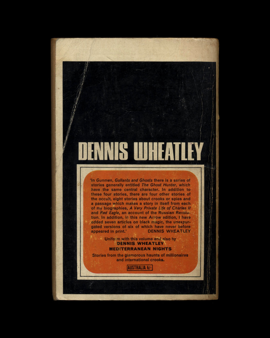 Gunmen, Gallants & Ghosts by Dennis Wheatley