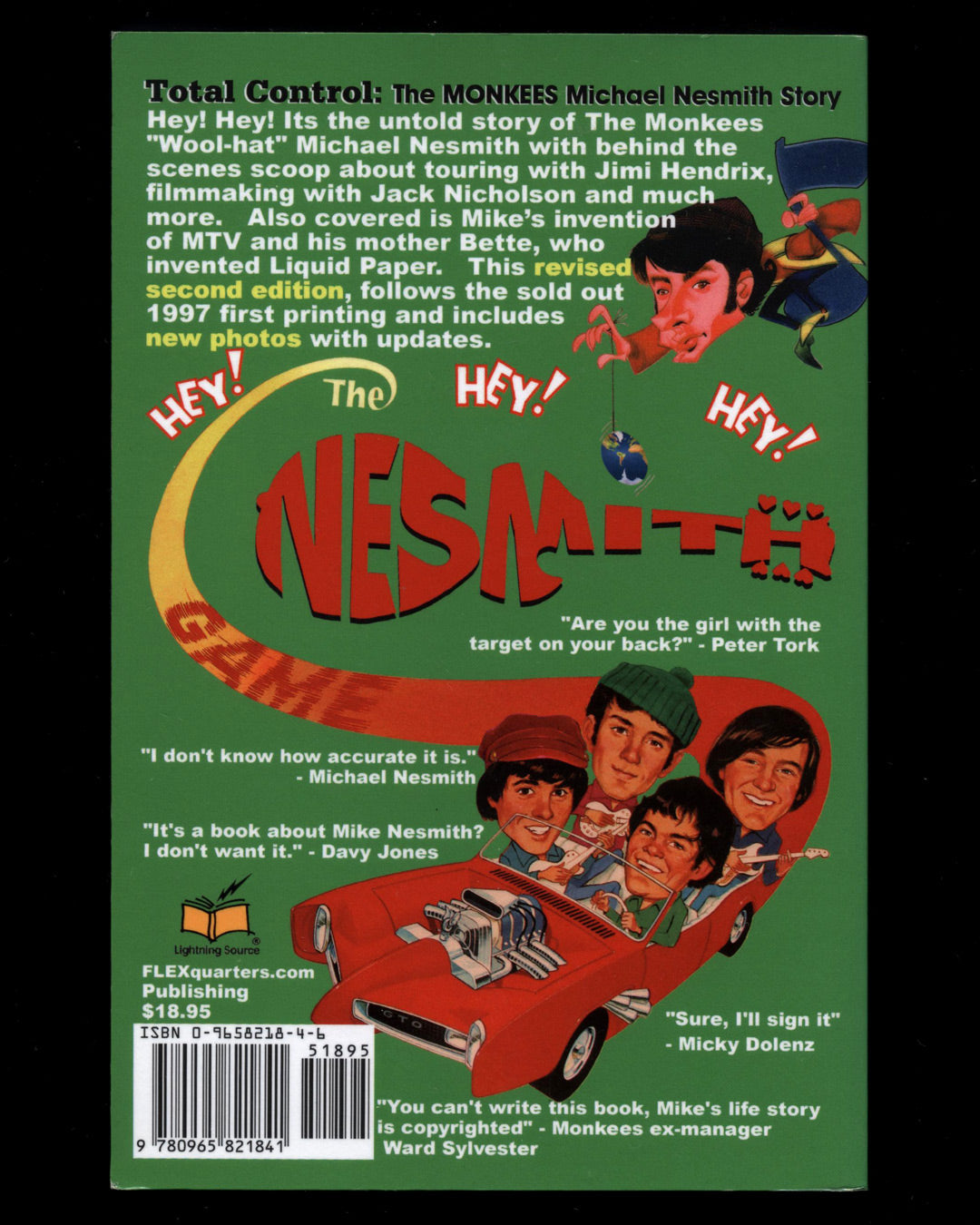 Total Control, The MONKEES Michael Nesmith Story by Randi L. Massingill