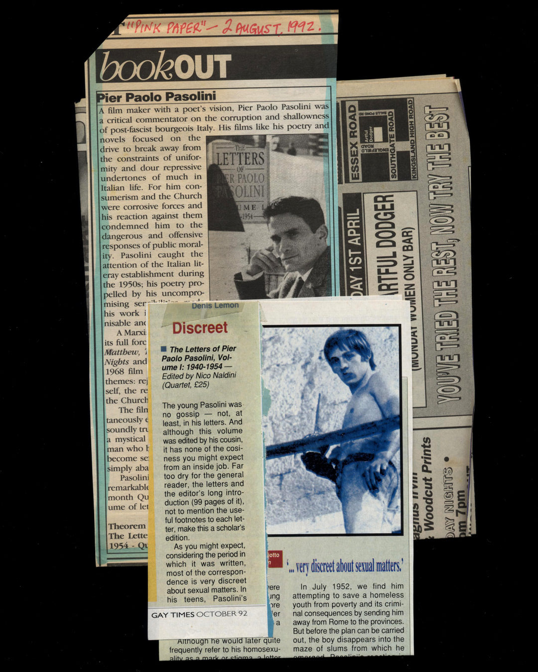 Pasolini, A Biography by Enzo Siciliano, Translated by John Shepley