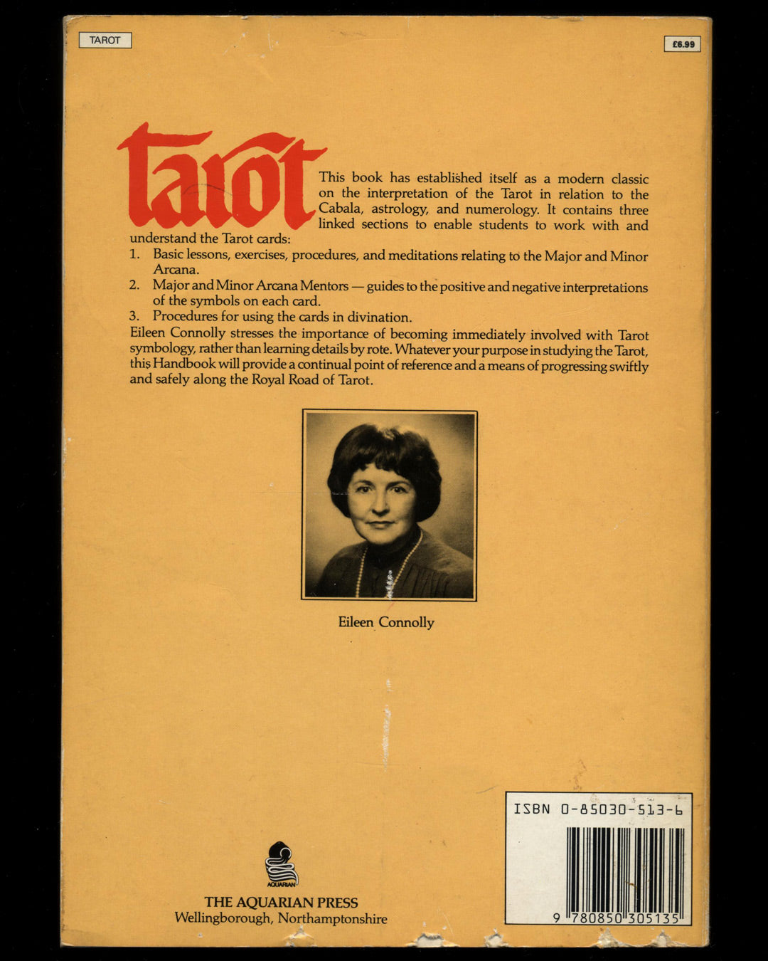 Tarot, A New Handbook for the Apprentice by Eileen Connolly