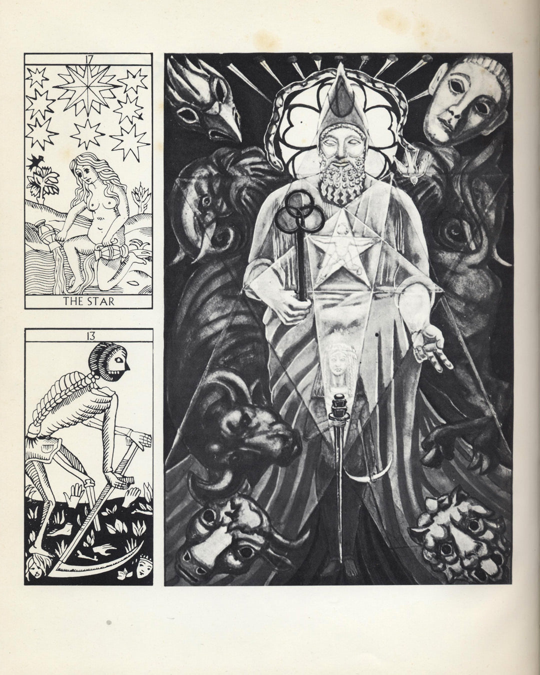 The Book of Tarot by Fred Gettings 1st ed.