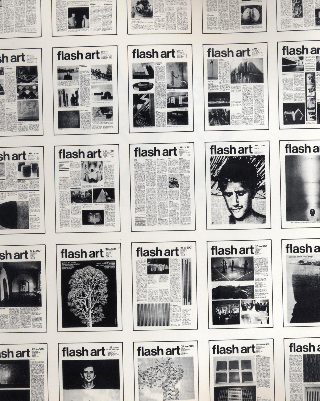 Flash Art: Two Decades of History - XXI Years, Edited by Giancarlo Politi & Helena Kontova 1st ed.