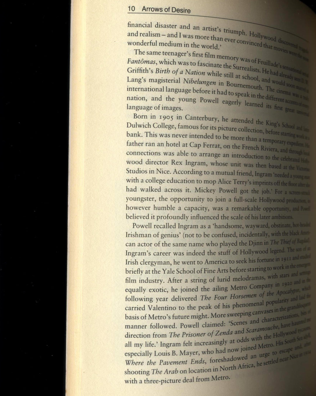 Arrows of Desire, The Films of Michael Powell and Emeric Pressburger by Ian Christie