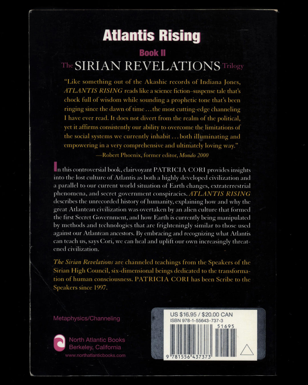 Atlantis Rising, The Struggle of Darkness and Light by Patricia Cori