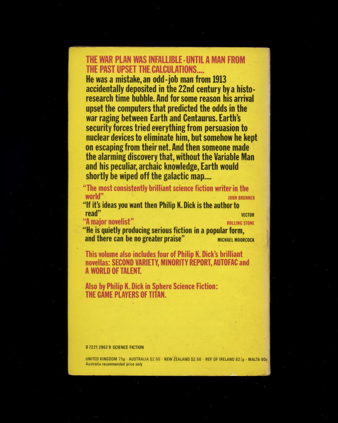 The Variable Man by Philip K. Dick