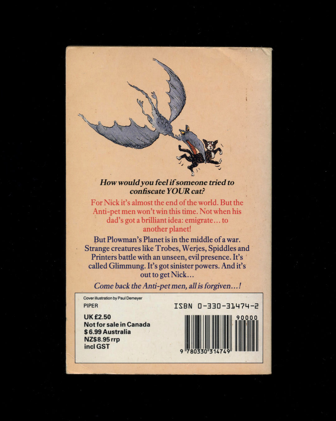 Nick and the Glimmung by Philip K. Dick