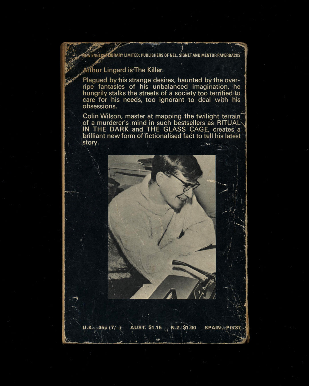 The Killer by Colin Wilson 1st ed.