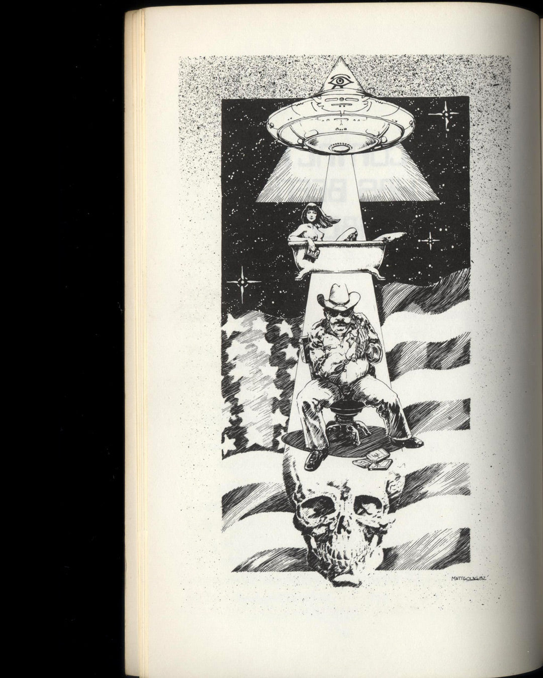 Right Where You Are Sitting Now: Further Tales of the Illuminati by Robert Anton Wilson 1st ed.