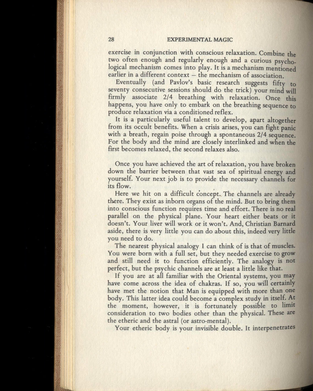 Experimental Magic by J.H. Brennan 1st ed.