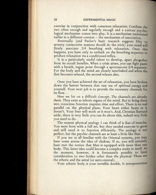 Experimental Magic by J.H. Brennan 1st ed.