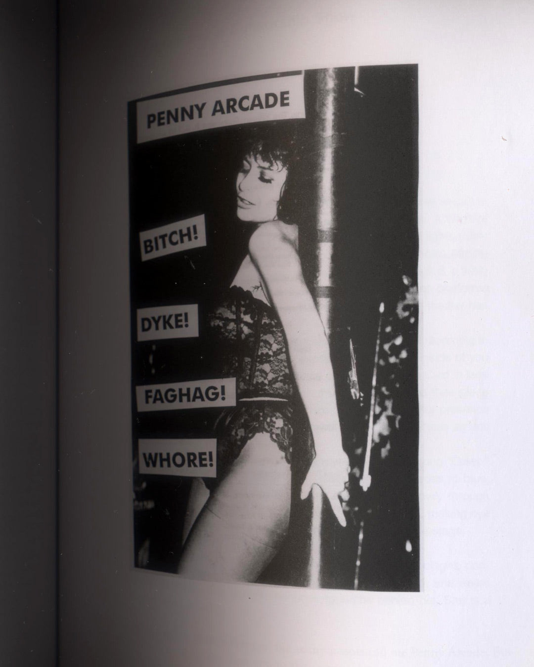 Bad Reputation: Performances, Essays, Interviews by Penny Arcade, Signed 1st ed.