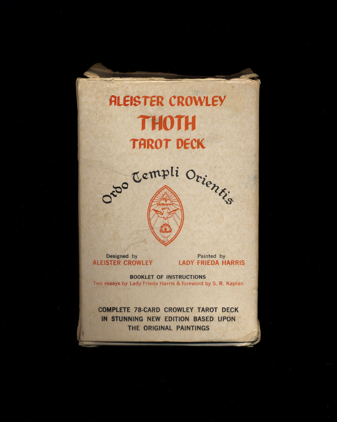 Aleister Crowley Thoth Tarot Deck + The Book of Thoth (Egyptian Tarot) by Aleister Crowley