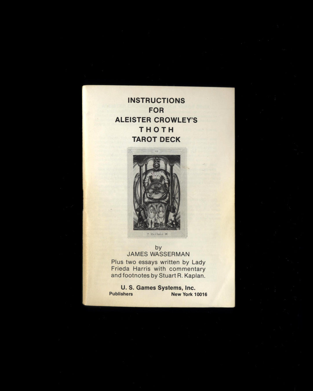 Aleister Crowley Thoth Tarot Deck + The Book of Thoth (Egyptian Tarot) by Aleister Crowley