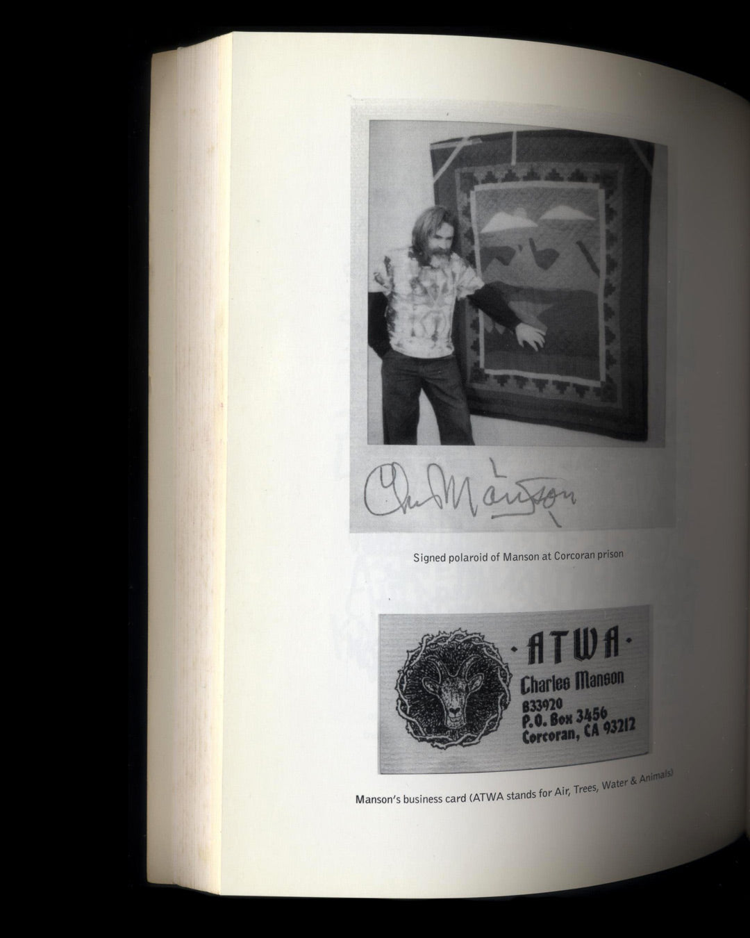 Manson: The Unholy Trail of Charlie and The Family by John Gilmore & Ron Kenner