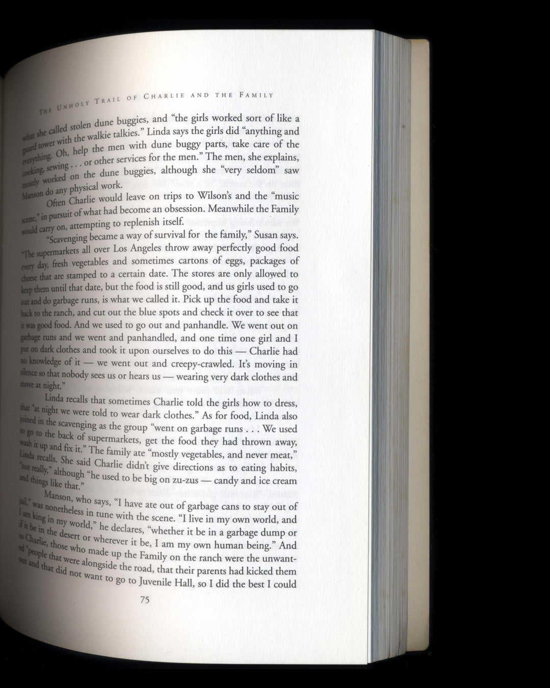 Manson: The Unholy Trail of Charlie and The Family by John Gilmore & Ron Kenner
