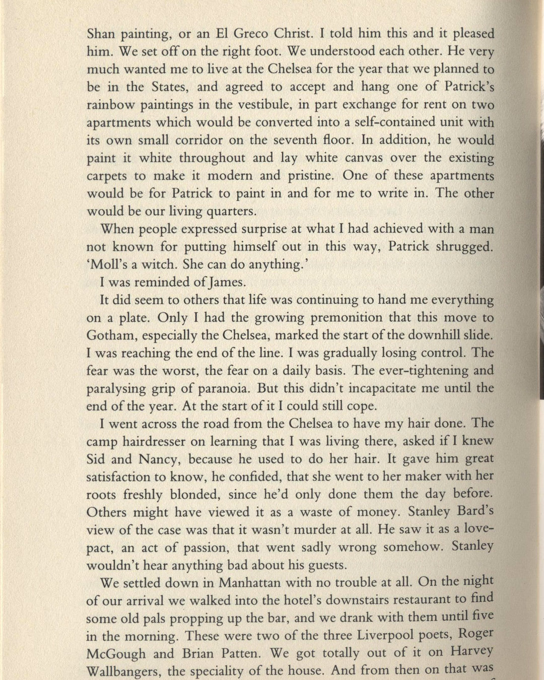 Moll: The Making of Molly Parkin, An Autobiography by Molly Parkin 1st ed.