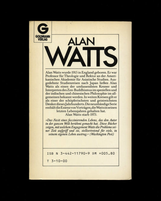 Meditation by Alan Watts