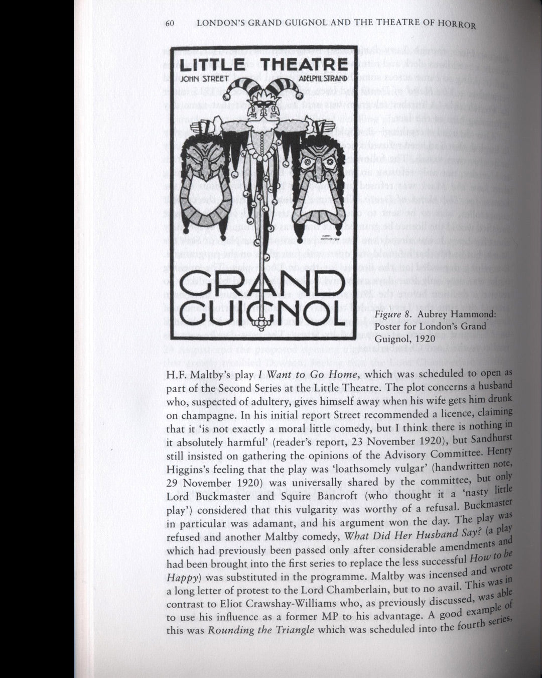 London’s Grand Guignol and the Theatre of Horror by Richard J. Hand & Michael Wilson 1st ed.