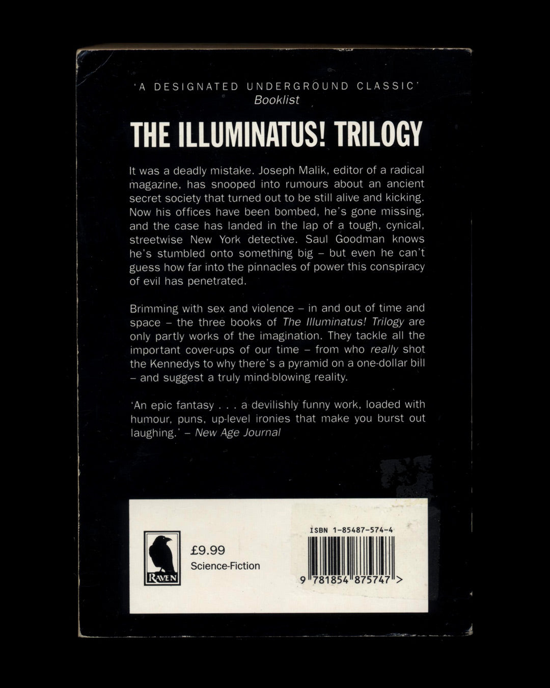 The Illuminatus! Trilogy by Robert Shea & Robert Anton Wilson