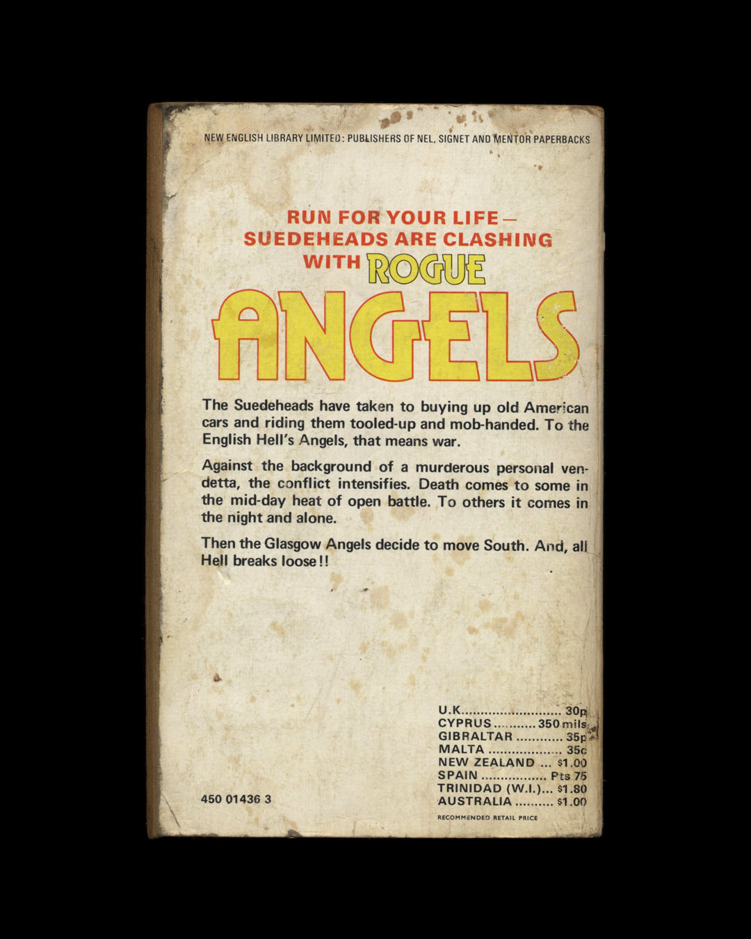 Rogue Angels by Peter Cave 1st ed.