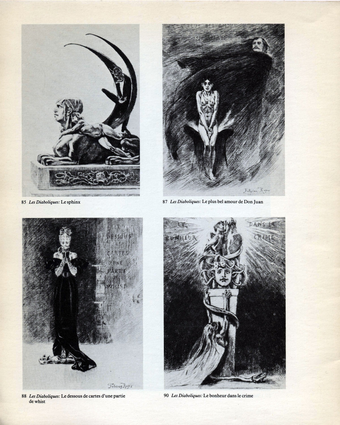 Félicien Rops Catalogue by Victor Arwas
