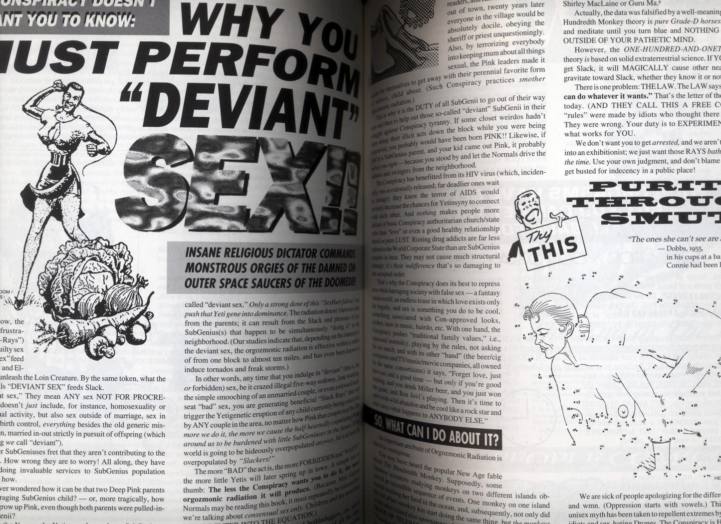 Revelation X: The "BOB" Apocryphon, Hidden Teachings and Deuterocanonical Texts of J.R. "BOB" Dobbs Translated by The SubGenius Foundation, Inc. 1st ed.