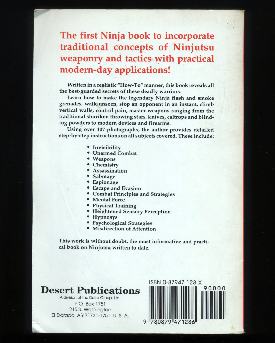 Modern Day Ninjustu by Oscar Diaz-Cobo 1st ed.