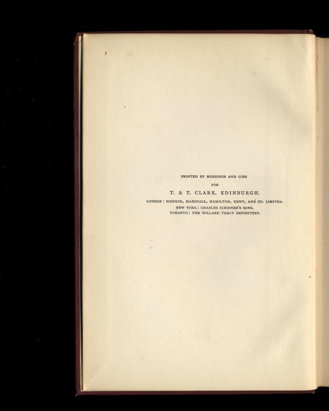 The Supernatural In Christianity, with Special Reference to Statements in the Recent Gifford Lectures by Principal Rainy, D.D., Professor J. Orr, D.D. & Professor Marcus Dods, D.D.
