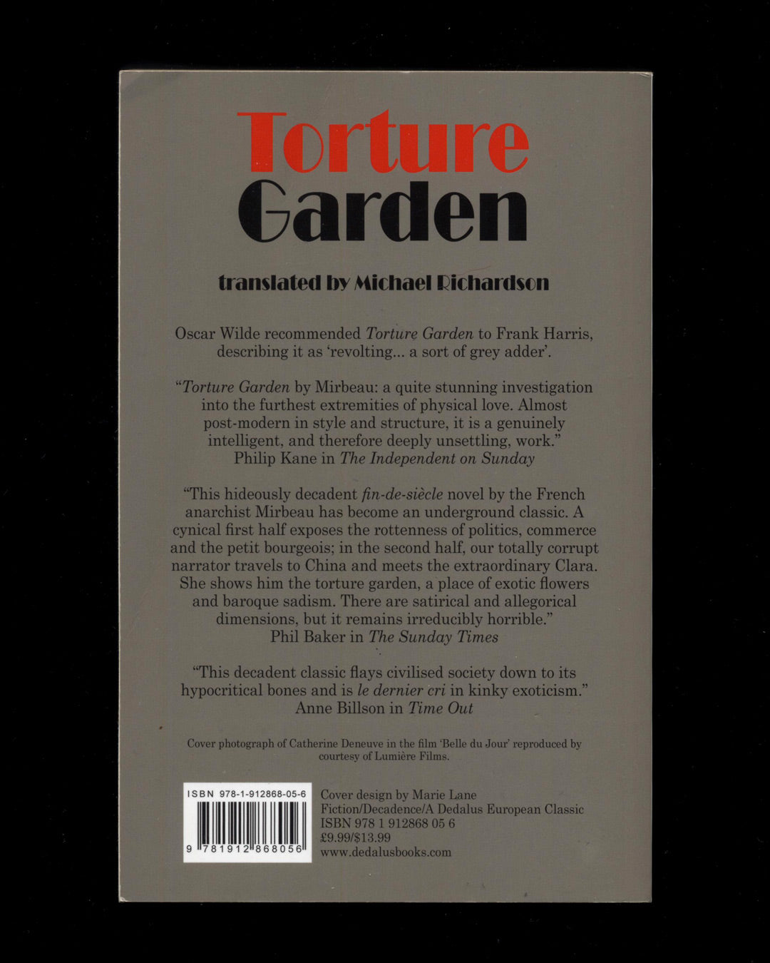 Torture Garden by Octave Mirbeau, Translated by Michael Richardson