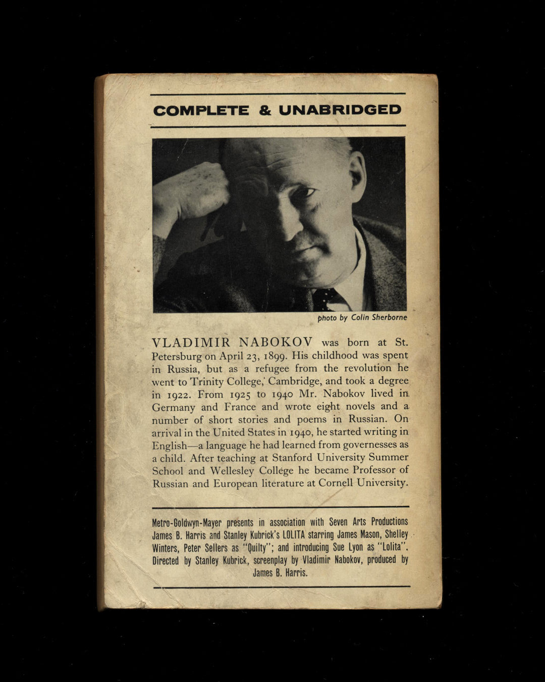 Lolita by Vladimir Nabokov